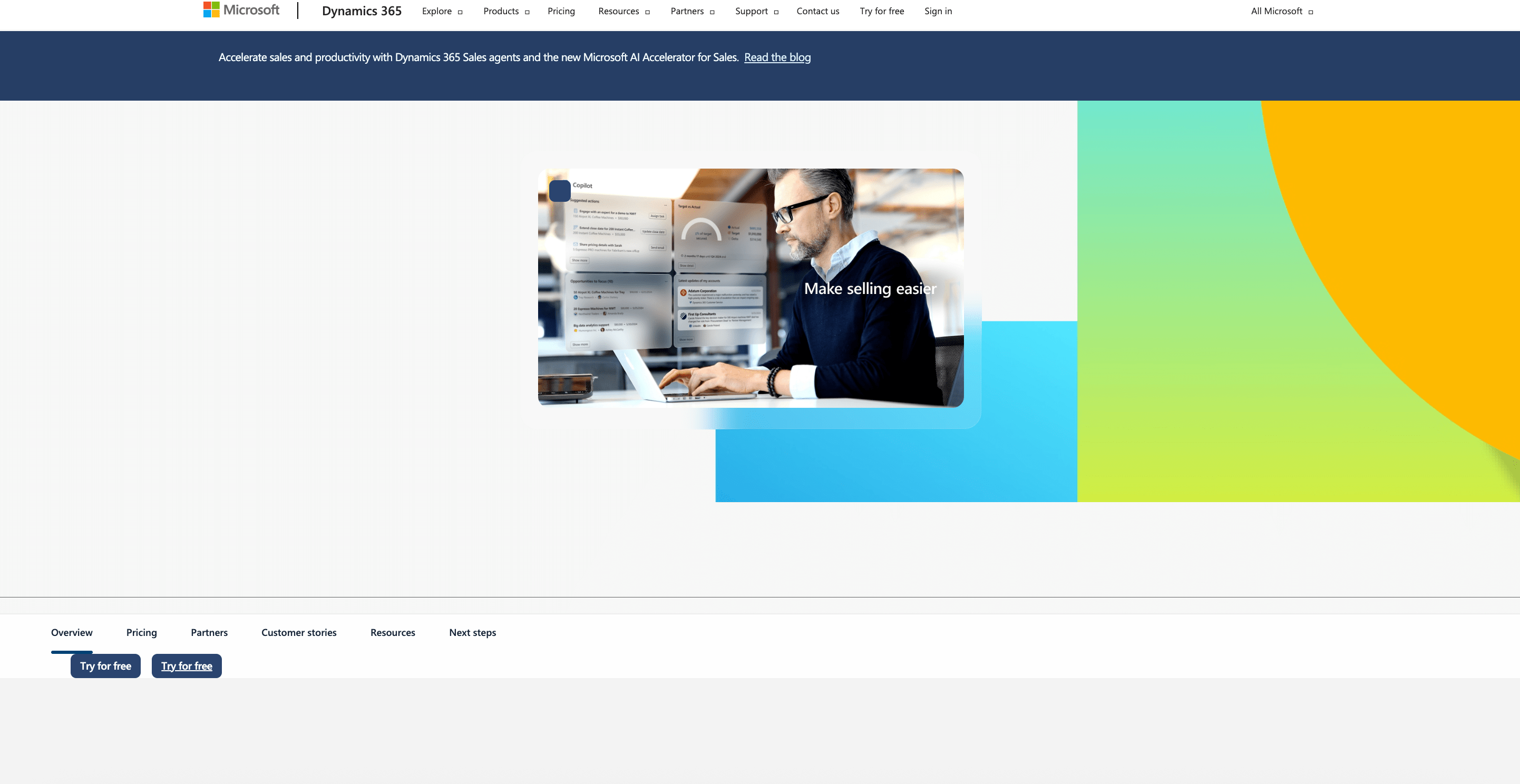 Microsoft Dynamics 365 Sales