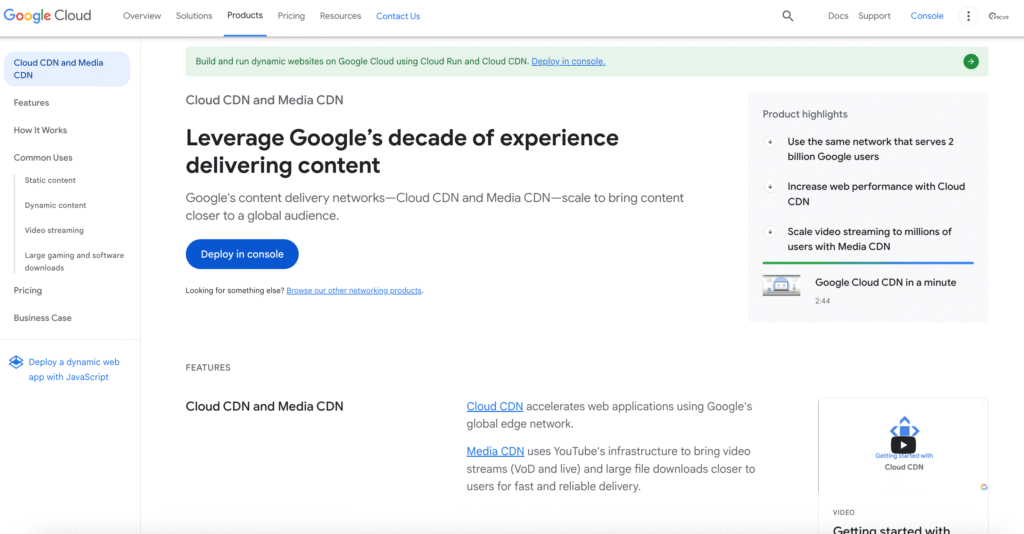 Google Cloud CDN