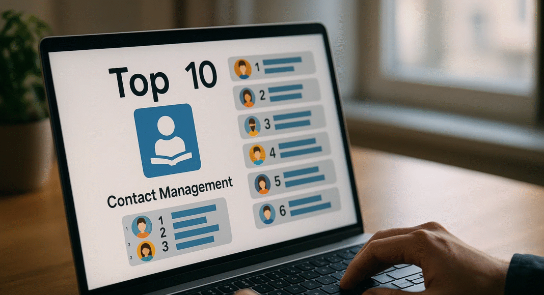 Top 10 Contact Management Software To Use in 2025