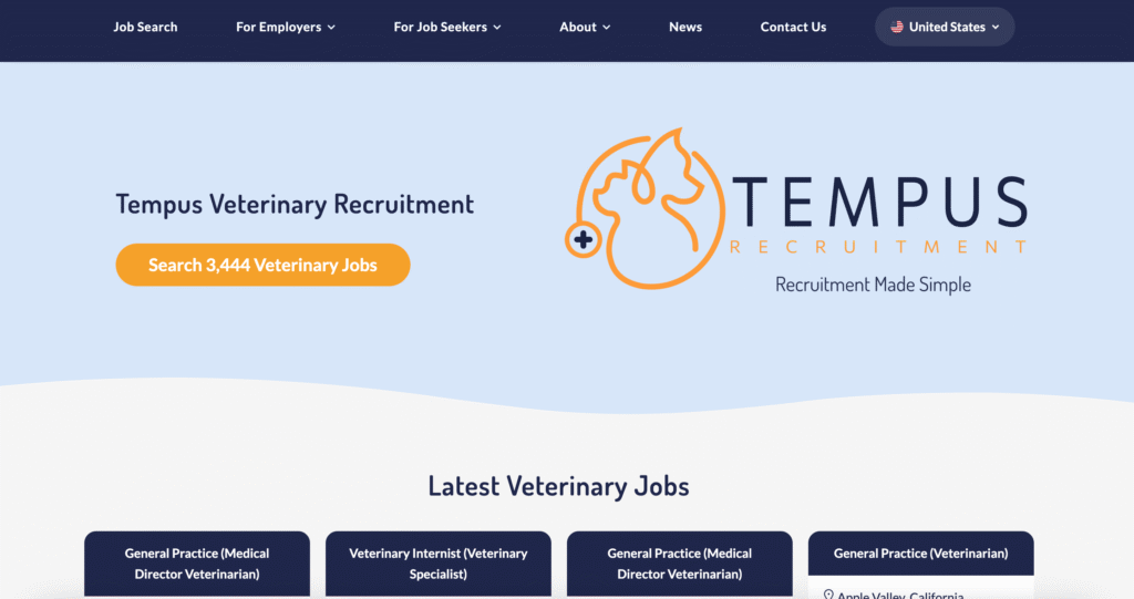 Tempus Veterinary Recruitment
