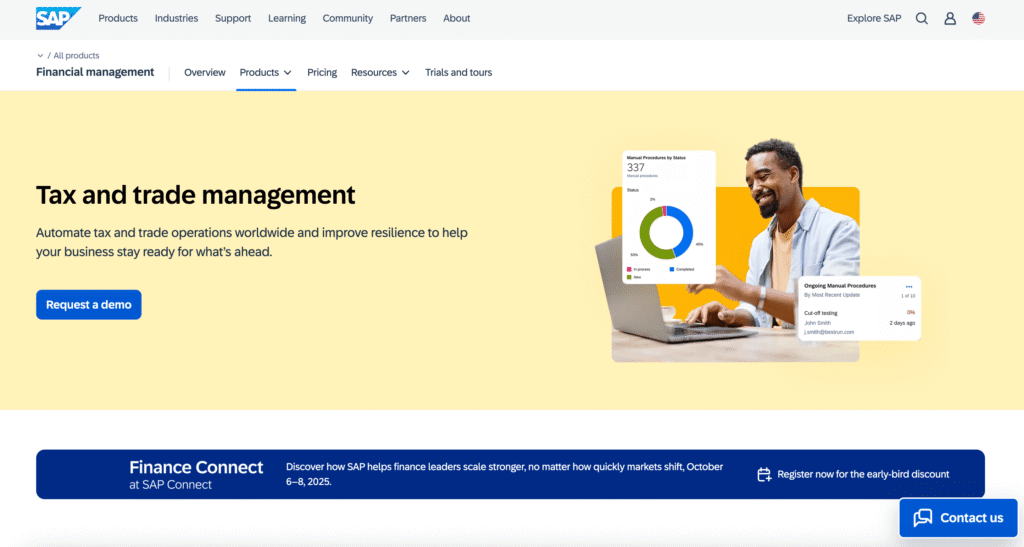 SAP Tax Management Module