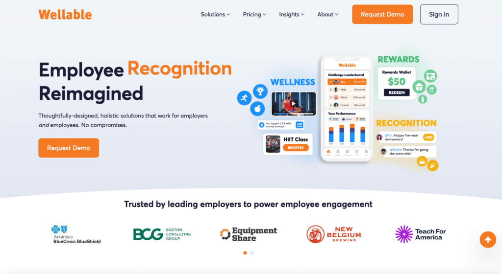 Wellable Wellness Platform