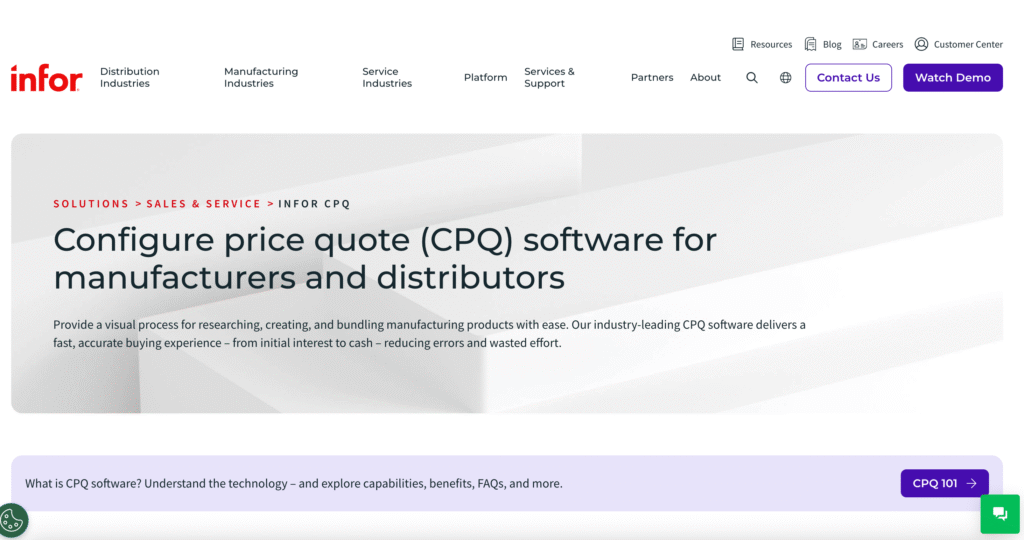Infor CPQ