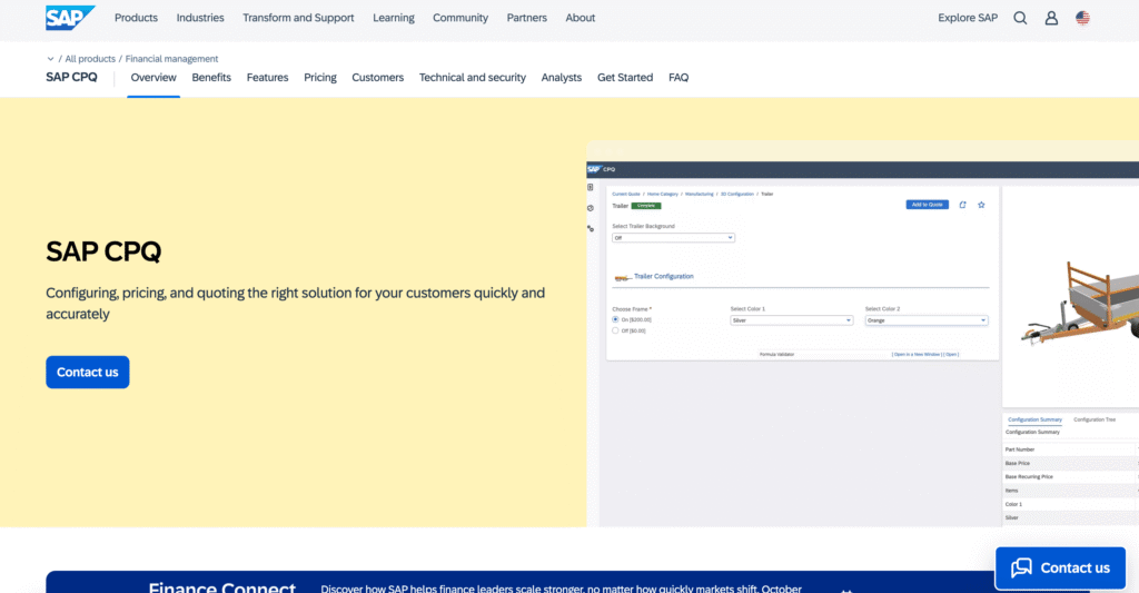 SAP CPQ