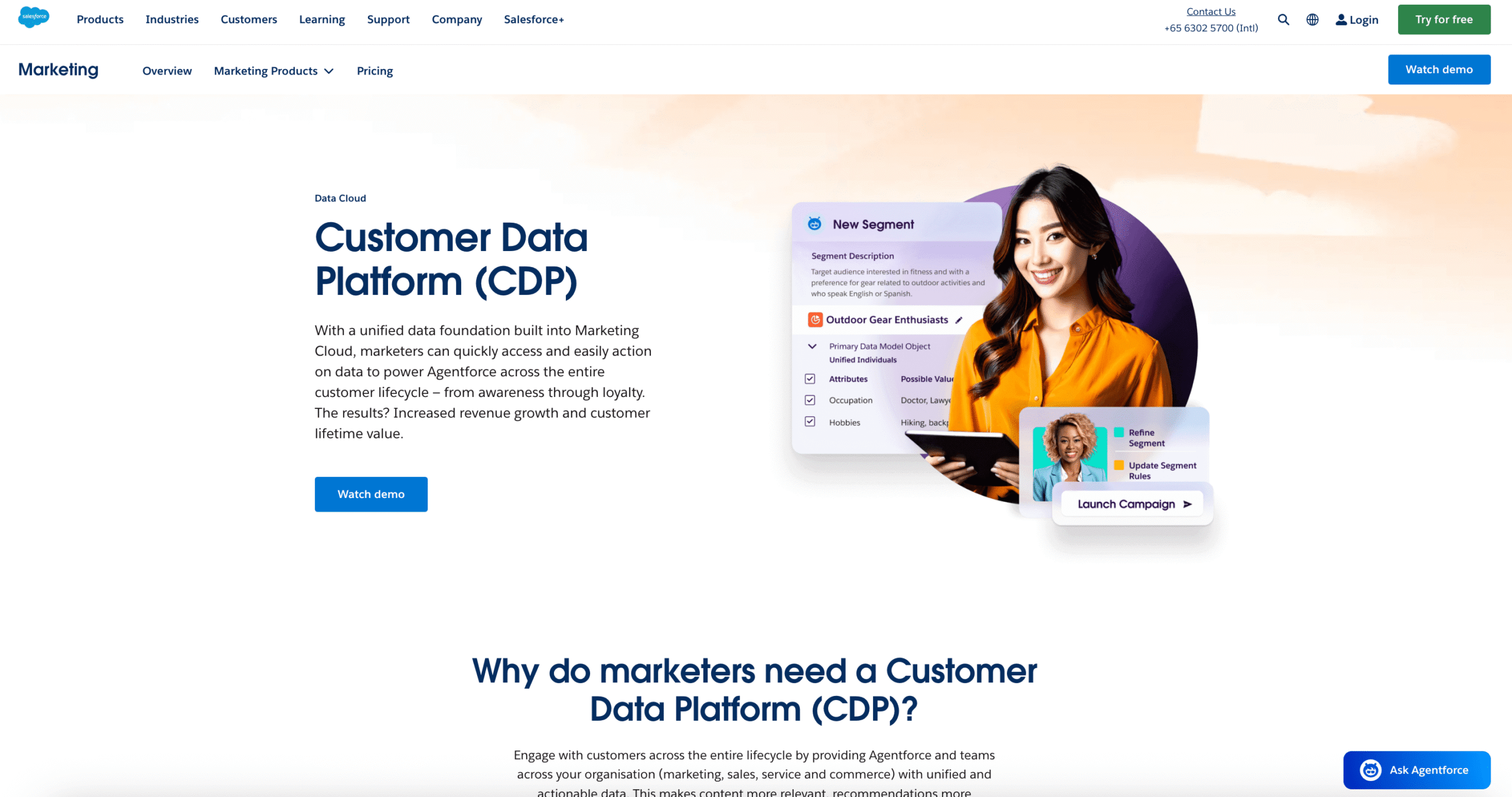 Salesforce Marketing Cloud CDP / Salesforce Data Cloud