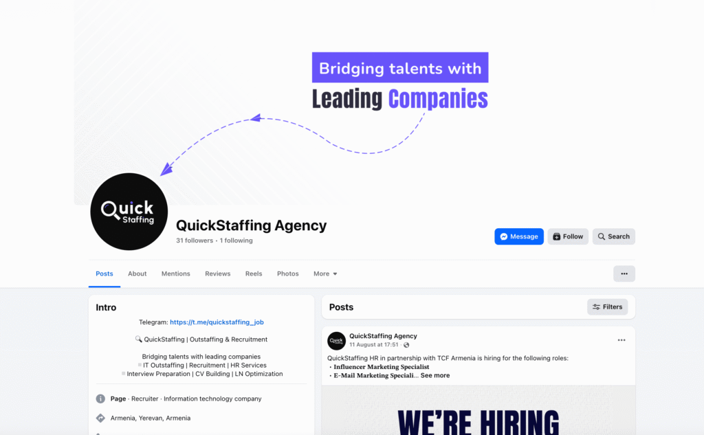 Quickstaffing Agency