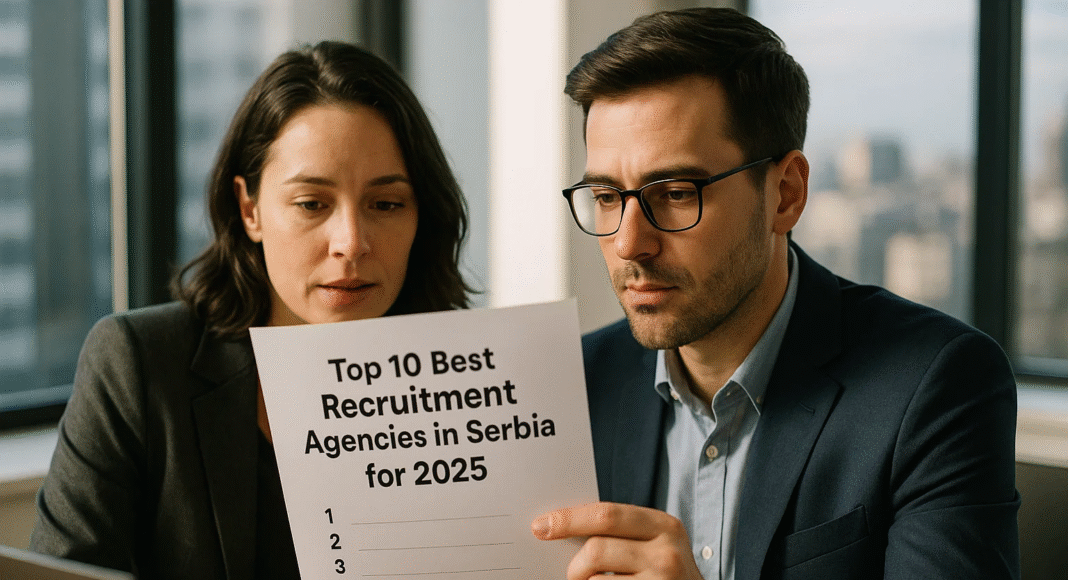 Top 10 Best Recruitment Agencies in Serbia for 2025