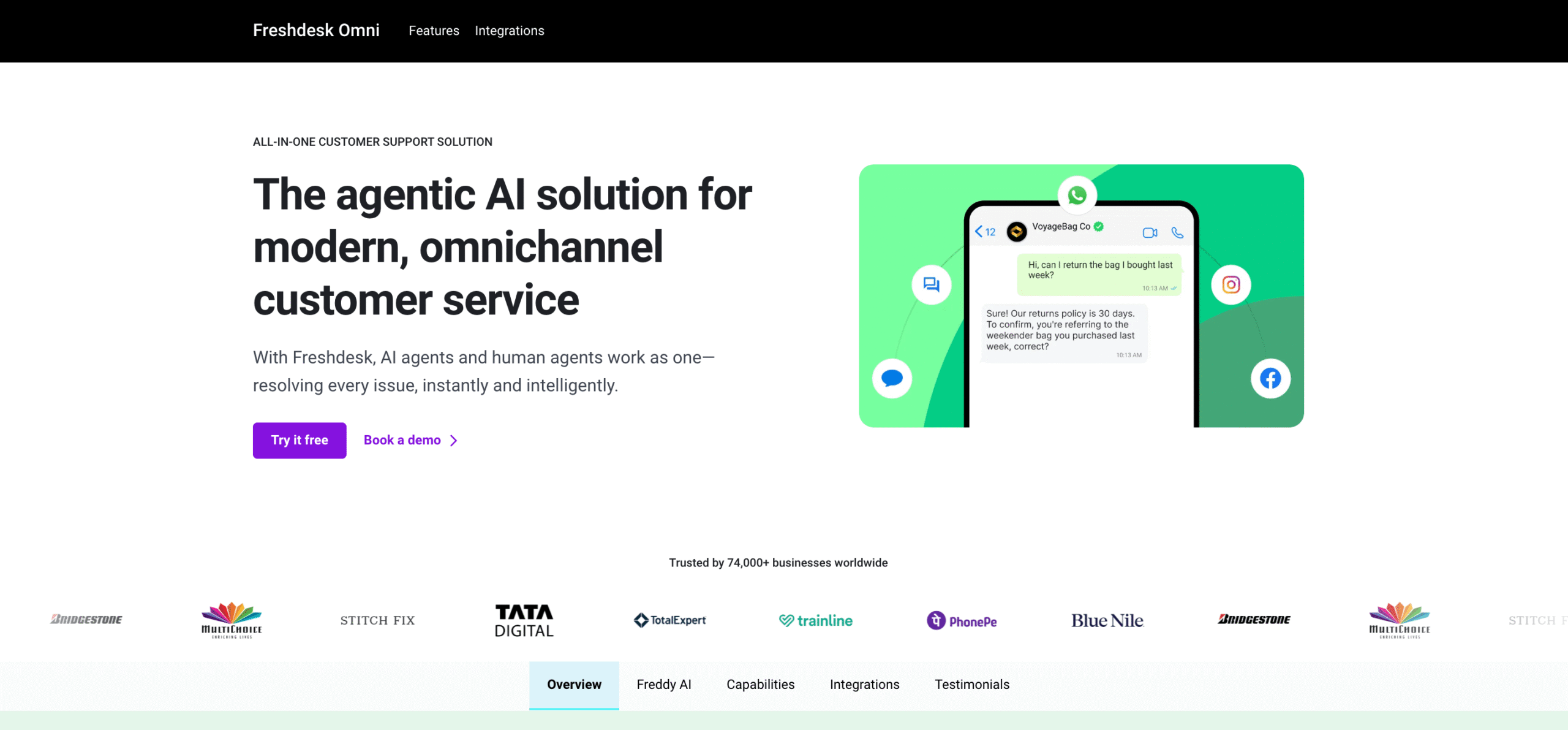 Freshdesk Omni