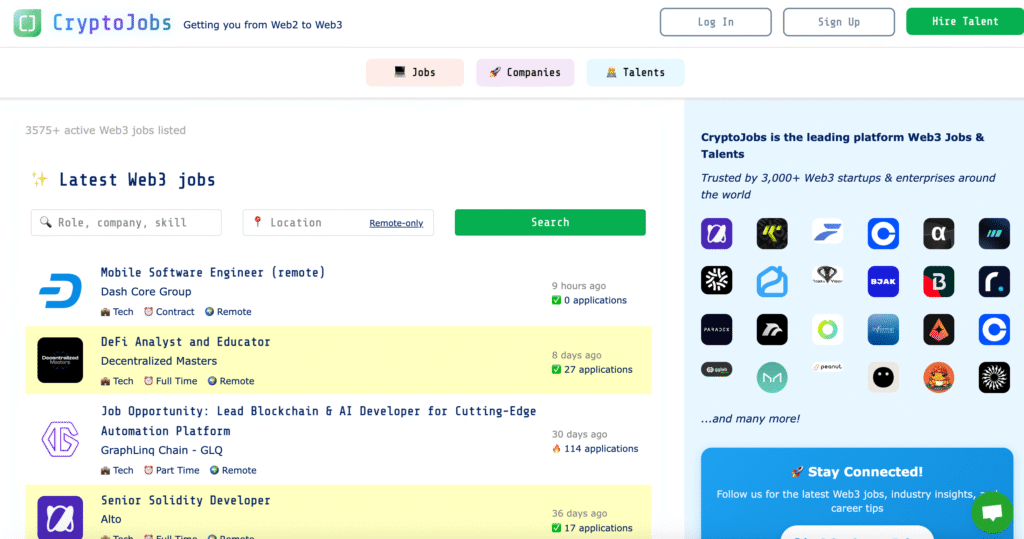Crypto.Jobs