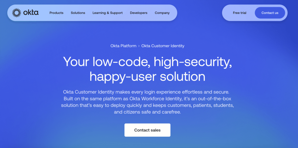 Okta Customer Identity