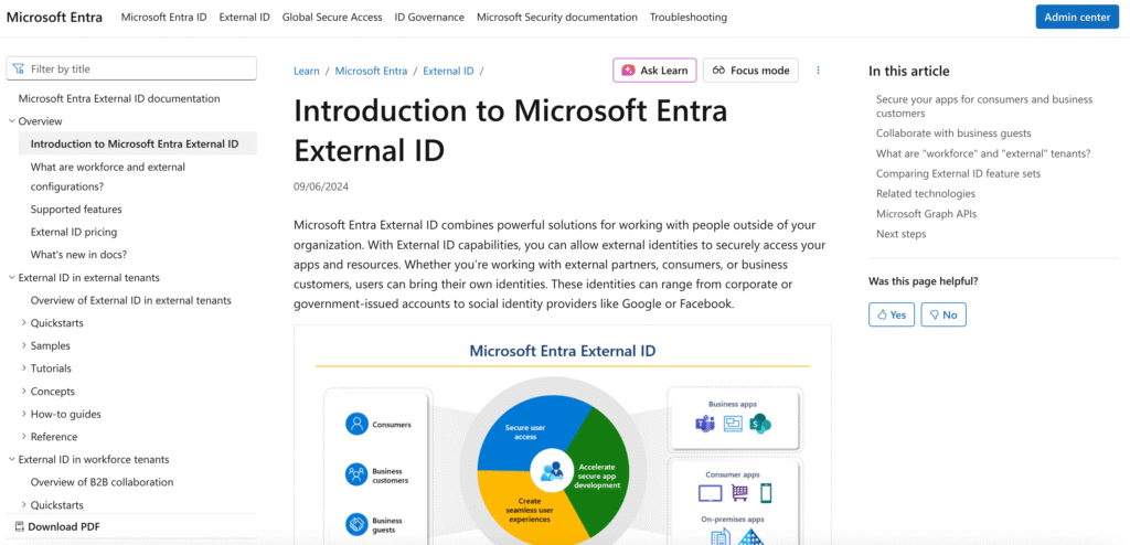 Microsoft Entra External ID