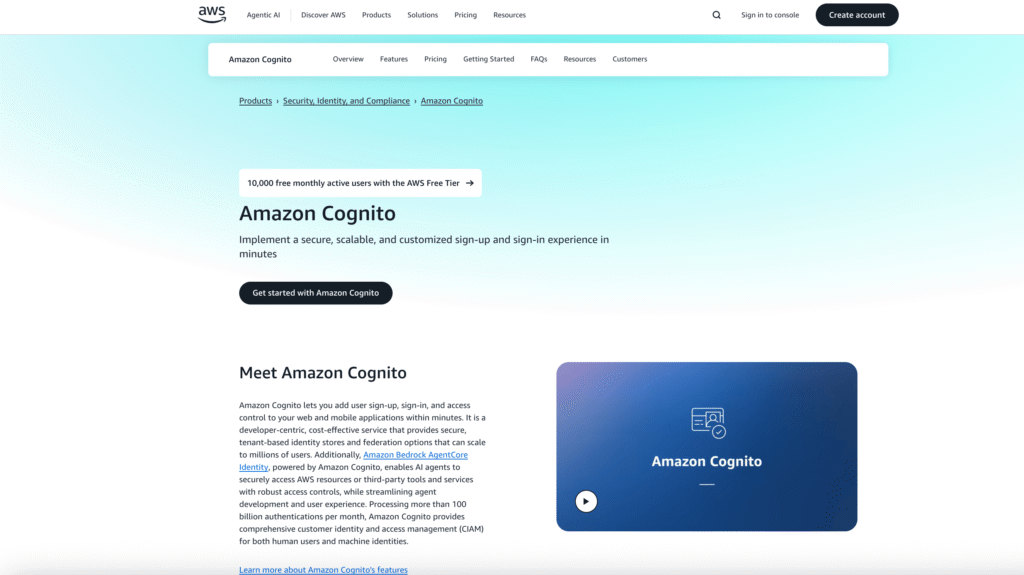 Amazon Cognito