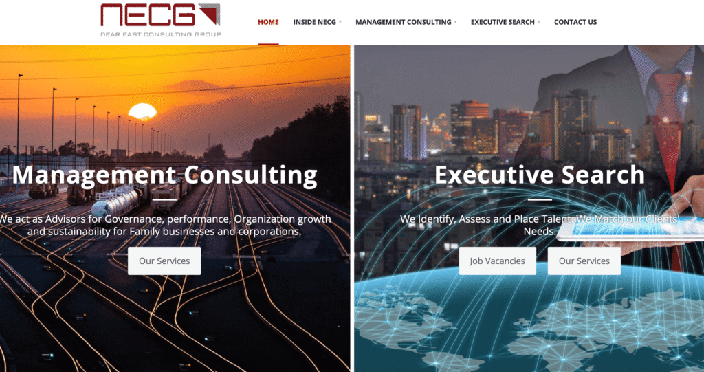 Near East Consulting Group (NECG) & Expertise Recruitment
