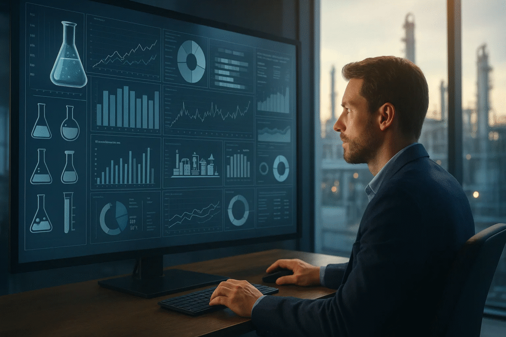 Top 50 Chemical Manufacturing Software Statistics, Data & Trends