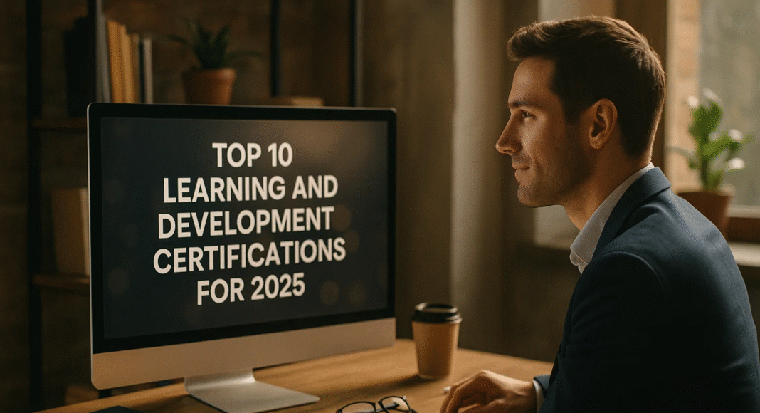 Top 10 Learning and Development Certifications for 2025