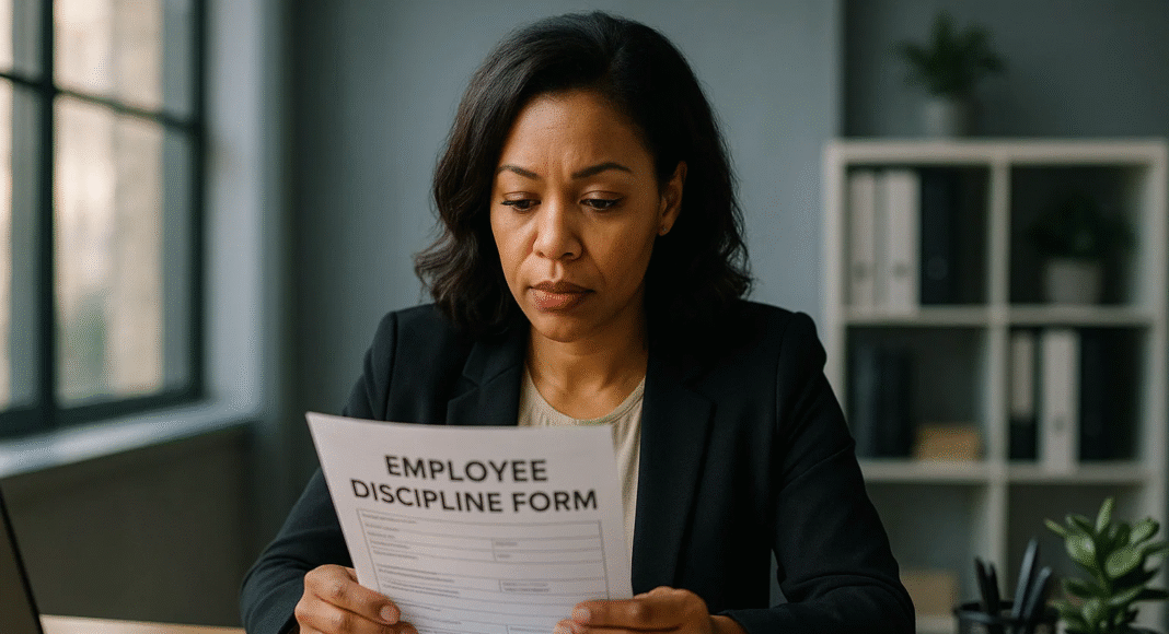 Understanding the Employee Discipline Form: A Complete Guide for HR Professionals