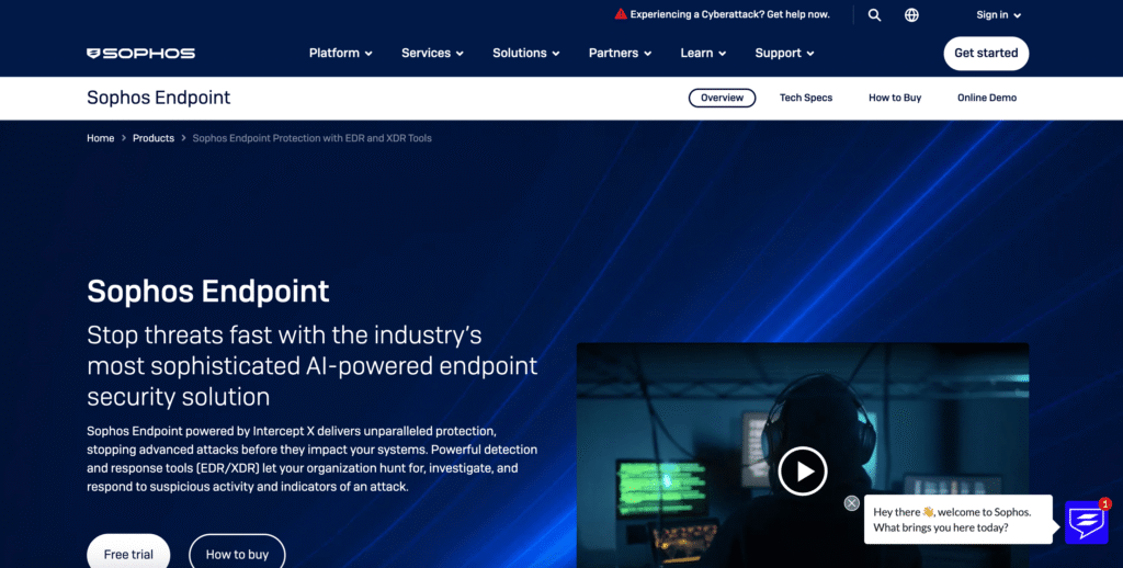 Sophos Intercept X Endpoint