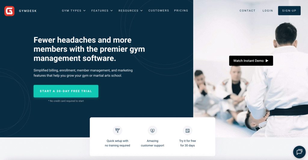 Gymdesk