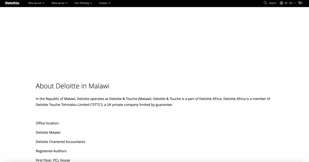 Deloitte & Touche
