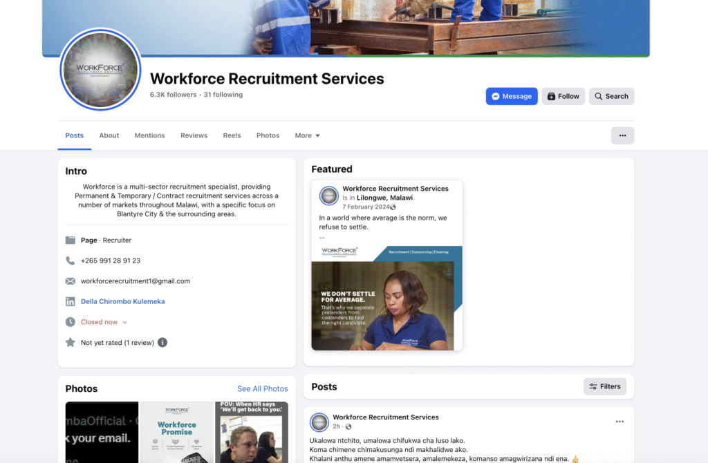 WorkForce Recruitment Services