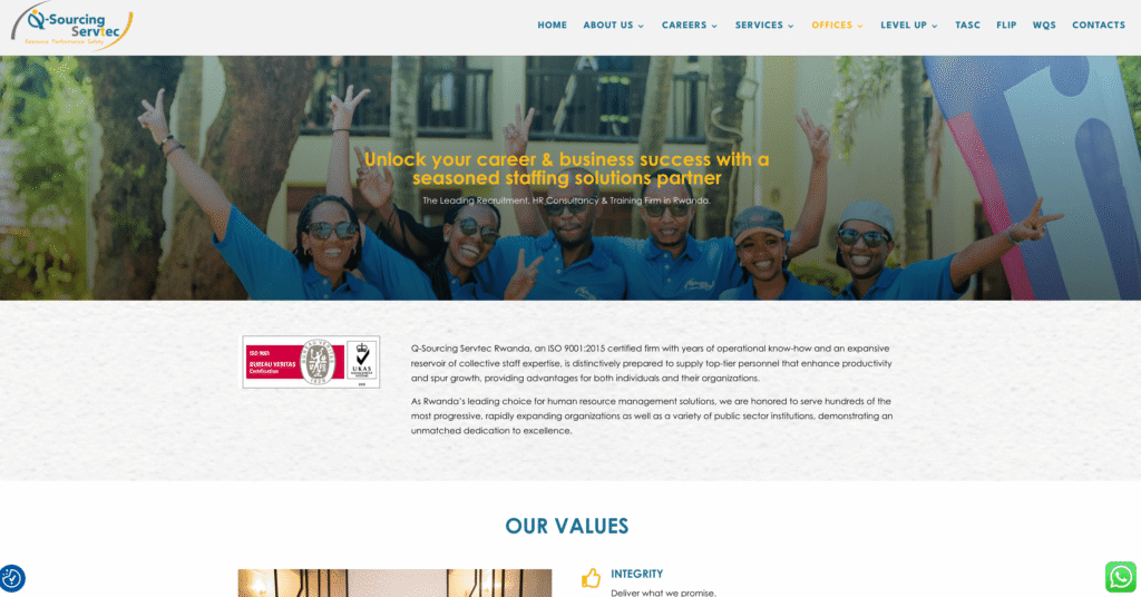 Q-Sourcing Servtec Rwanda