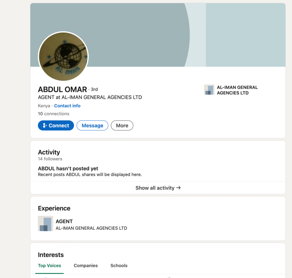 Al-Iman General Agencies Limited