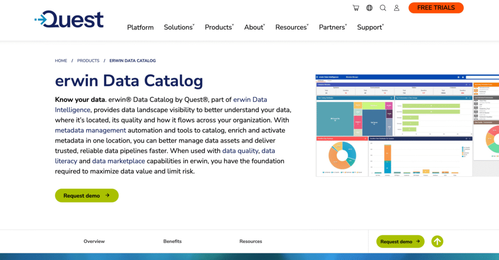 erwin Data Catalog by Quest