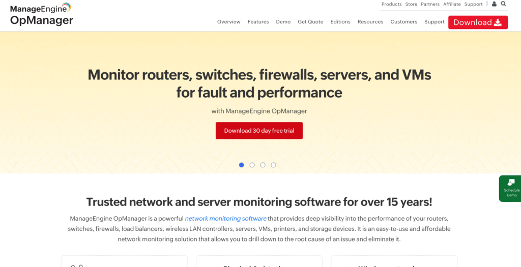 ManageEngine OpManager