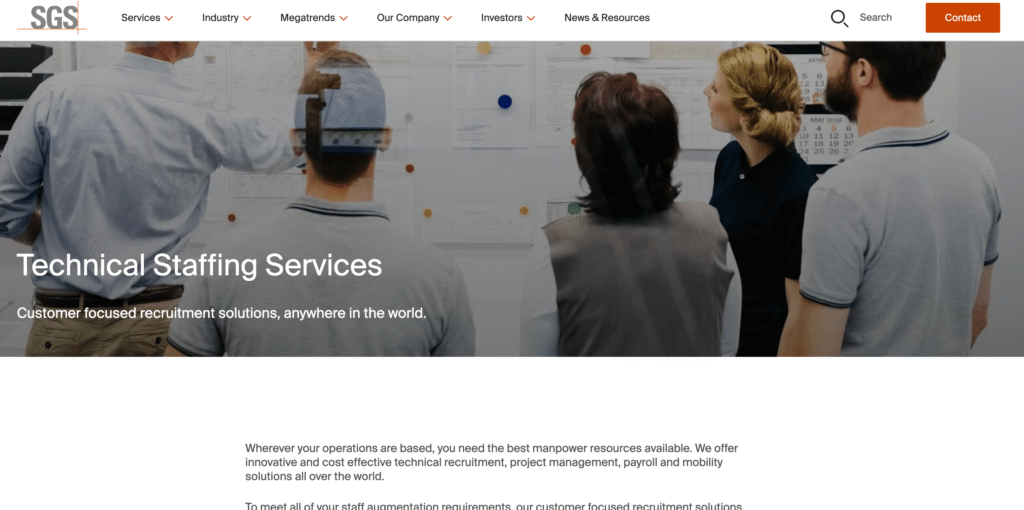 The Technical Manpower Specialist