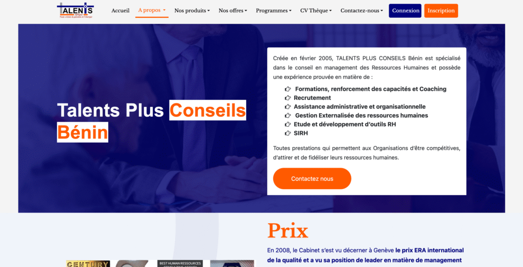 Talents Plus Conseils Bénin