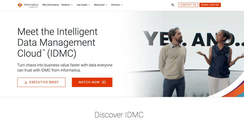 Informatica Intelligent Data Management Cloud (IDMC)