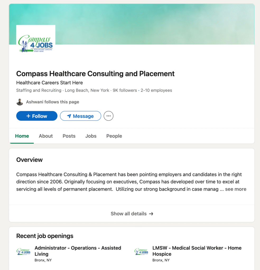 Compass Healthcare & NGO Staffing