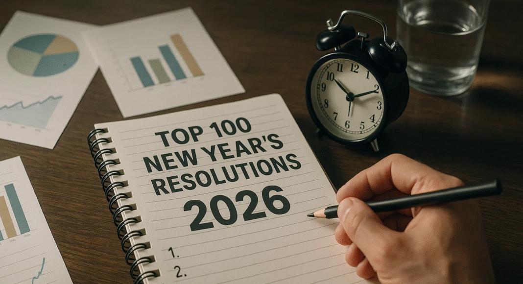 Top 100 New Year's Resolutions Statistics, Data & Trends for 2026