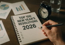 Top 100 New Year’s Resolutions Statistics, Data & Trends for 2026 Top 100 New Year's Resolutions Statistics, Data & Trends for 2026