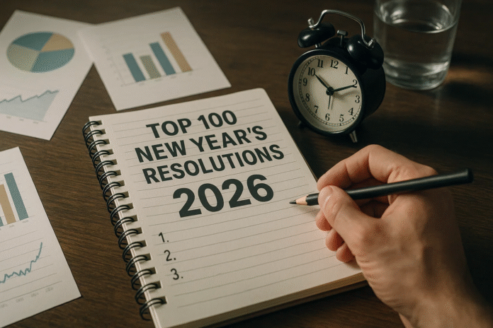 Top 100 New Year's Resolutions Statistics, Data & Trends for 2026