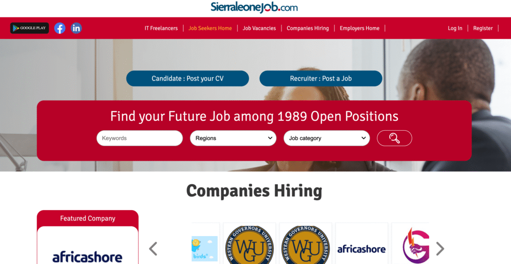 Sierraleonejob.com