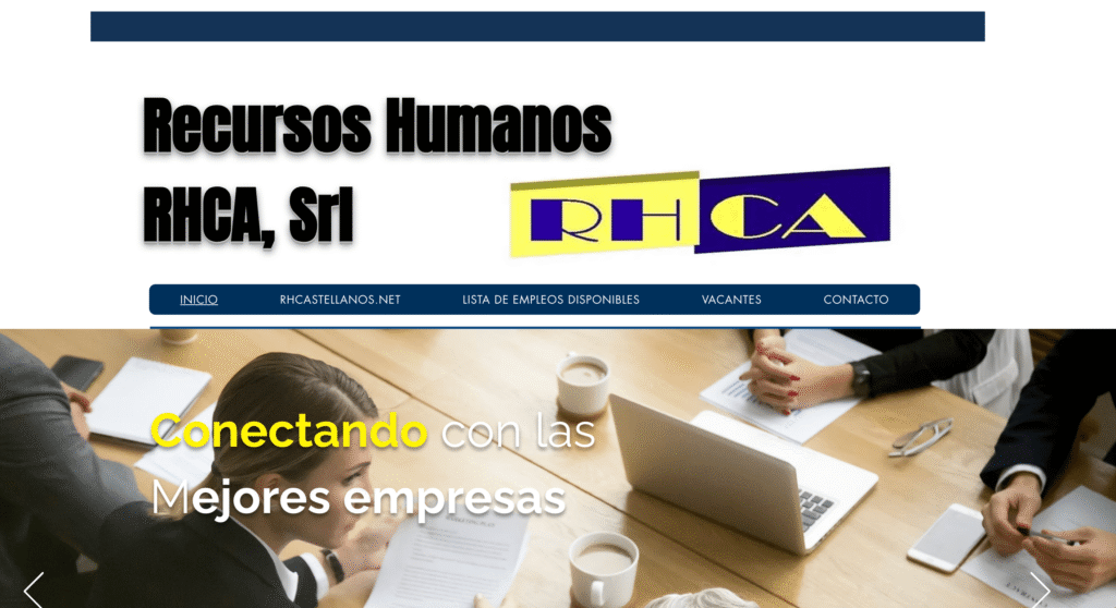 Recursos Humanos RHCA, Srl