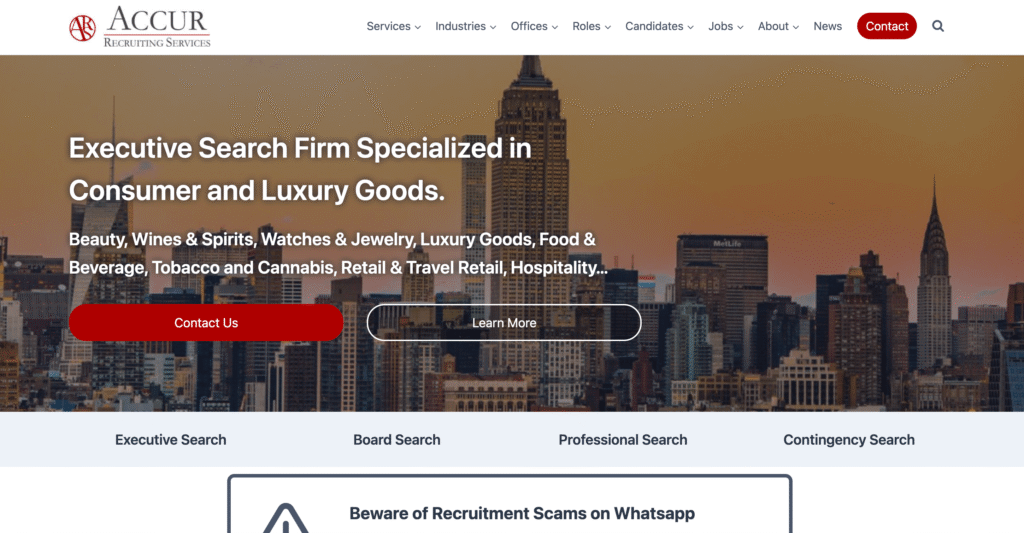 ACCUR Recruiting Services