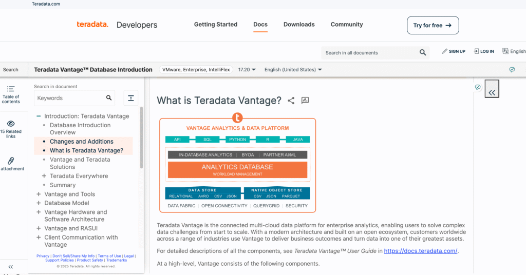 Teradata Vantage