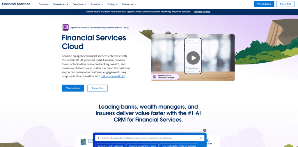 Salesforce Financial Services Cloud