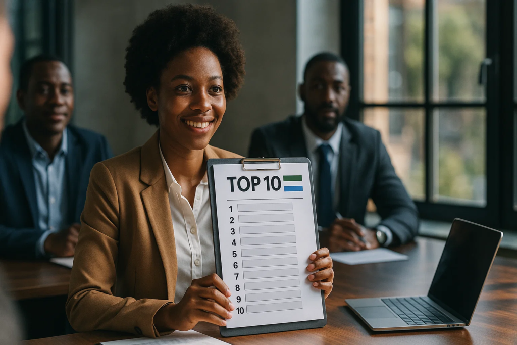 Top 10 Best Recruitment Agencies in Sierra Leone in 2026
