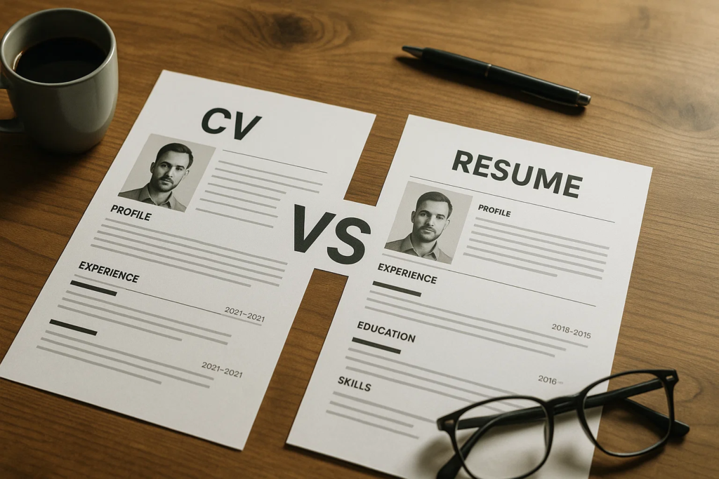 CV vs Resume: Key Differences, Examples, and When to Use Each