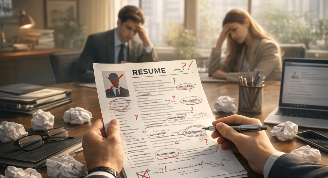 Top 5 Common CV Resume Mistakes That Cost You Job Interviews