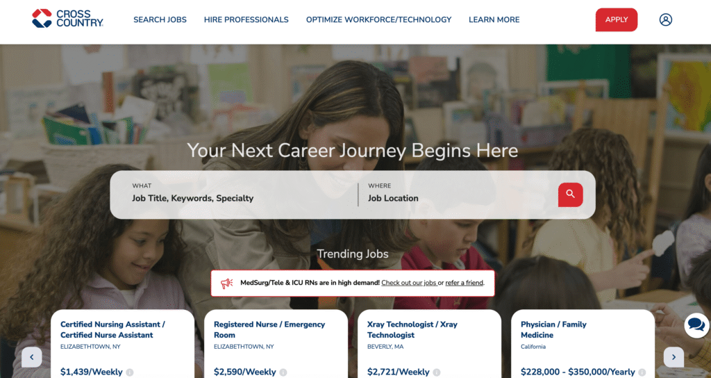 Cross Country Healthcare