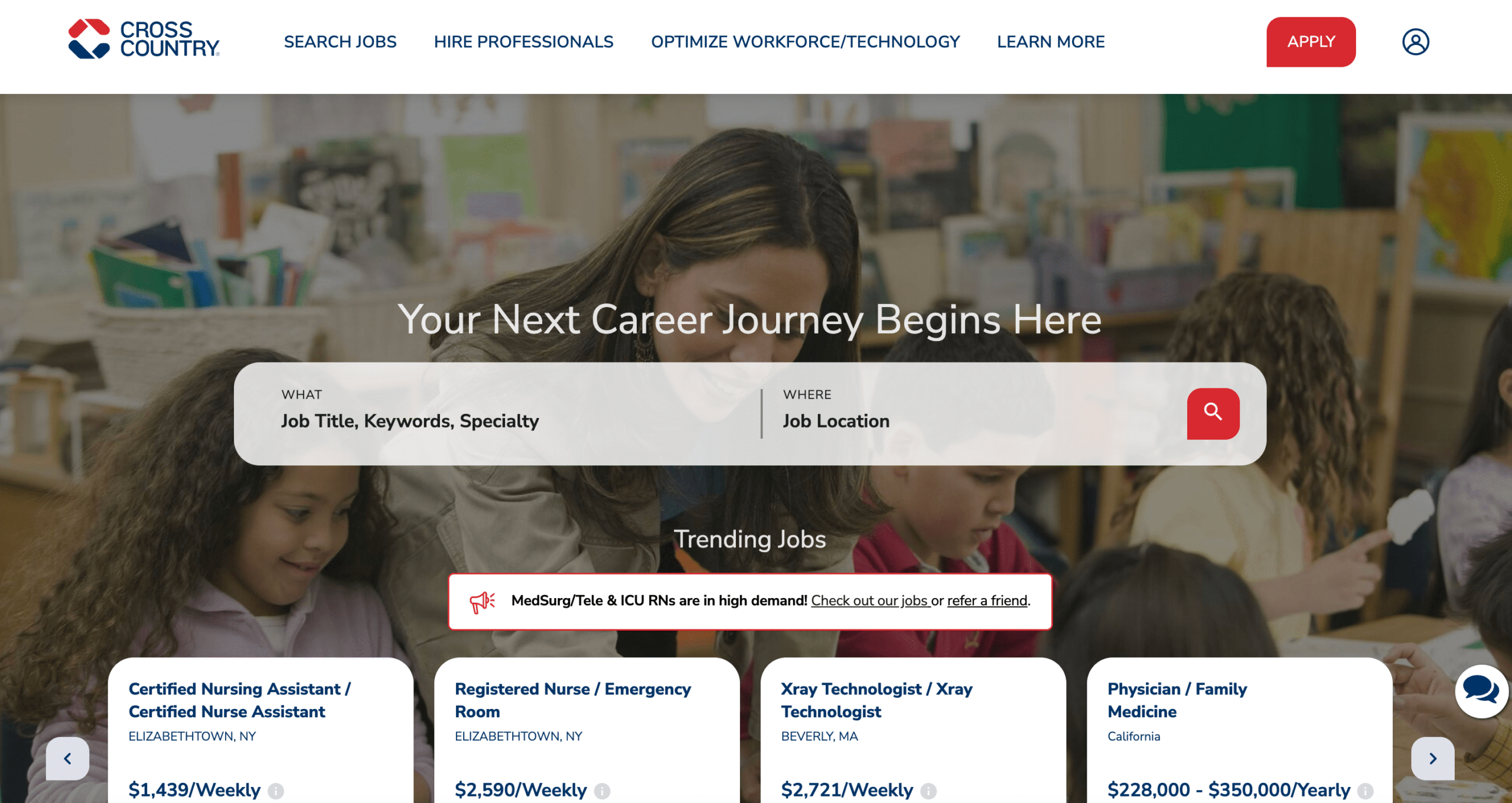 Cross Country Healthcare