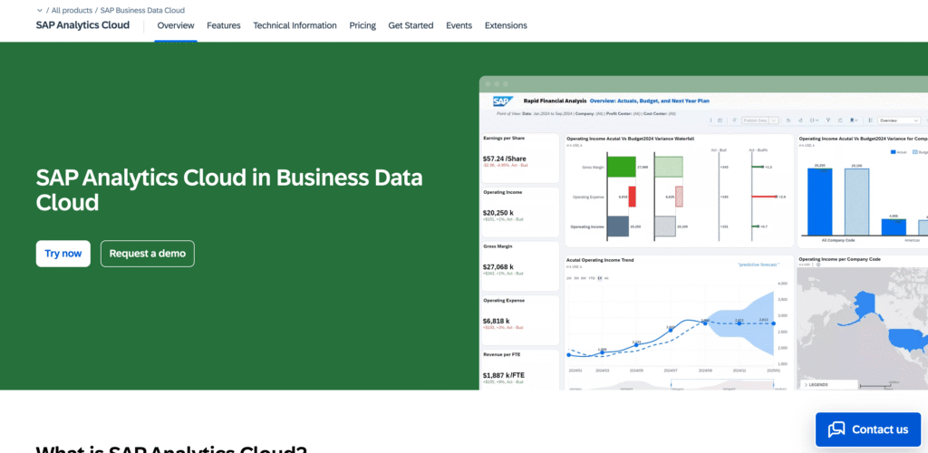 SAP Analytics Cloud (SAC)