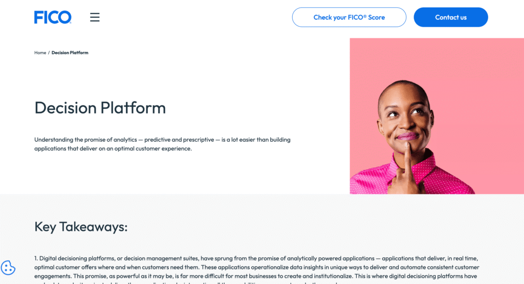 FICO Decision Management Platform