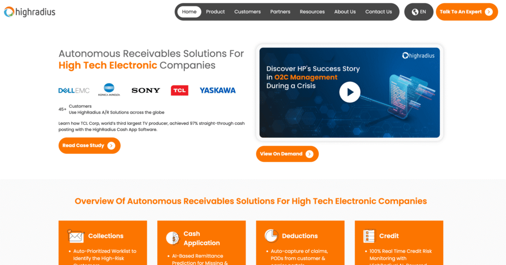 HighRadius Autonomous Receivables