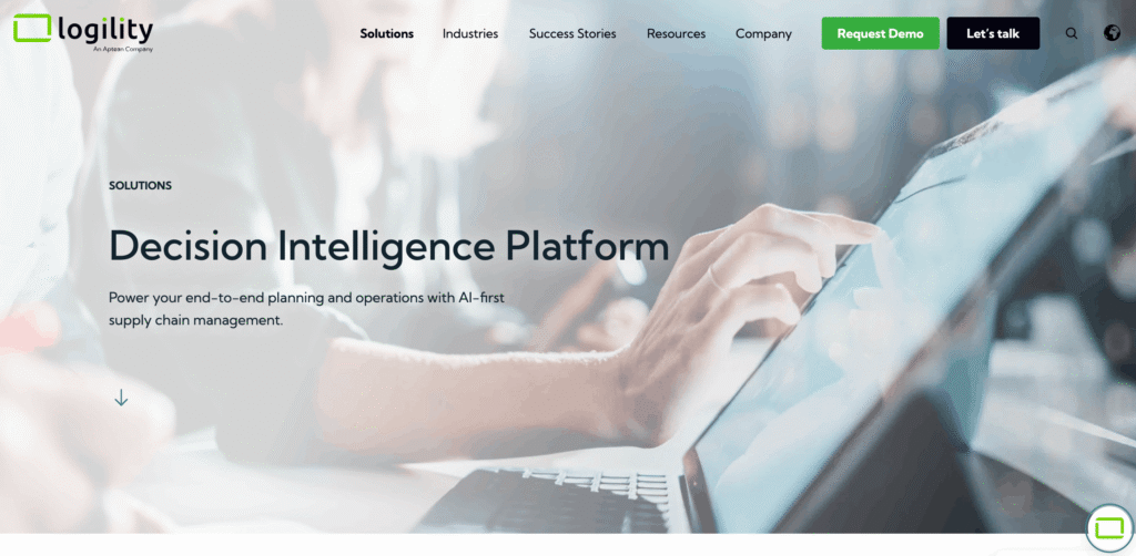 Logility Decision Intelligence Platform