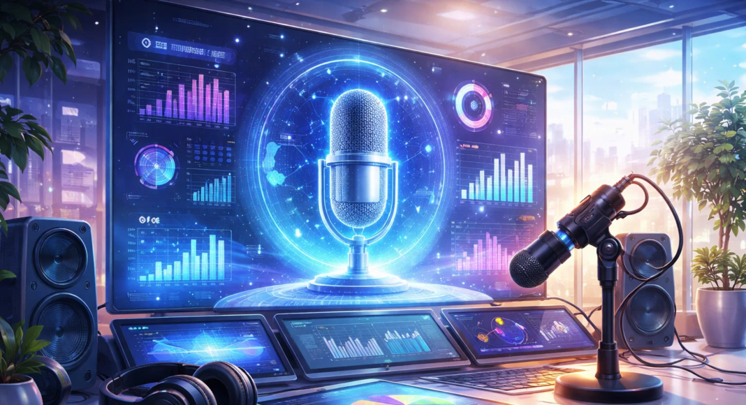 Top 105 AI Podcast Statistics, Data & Trends in 2026